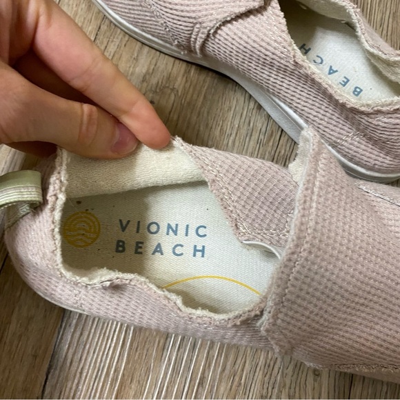 Vionic Beach Blush Pink Slip on Shoes size 6.5 - Picture 5 of 8